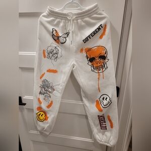 Shein Halloween jogging pants with elastic waist and drawstring and pockets Smal